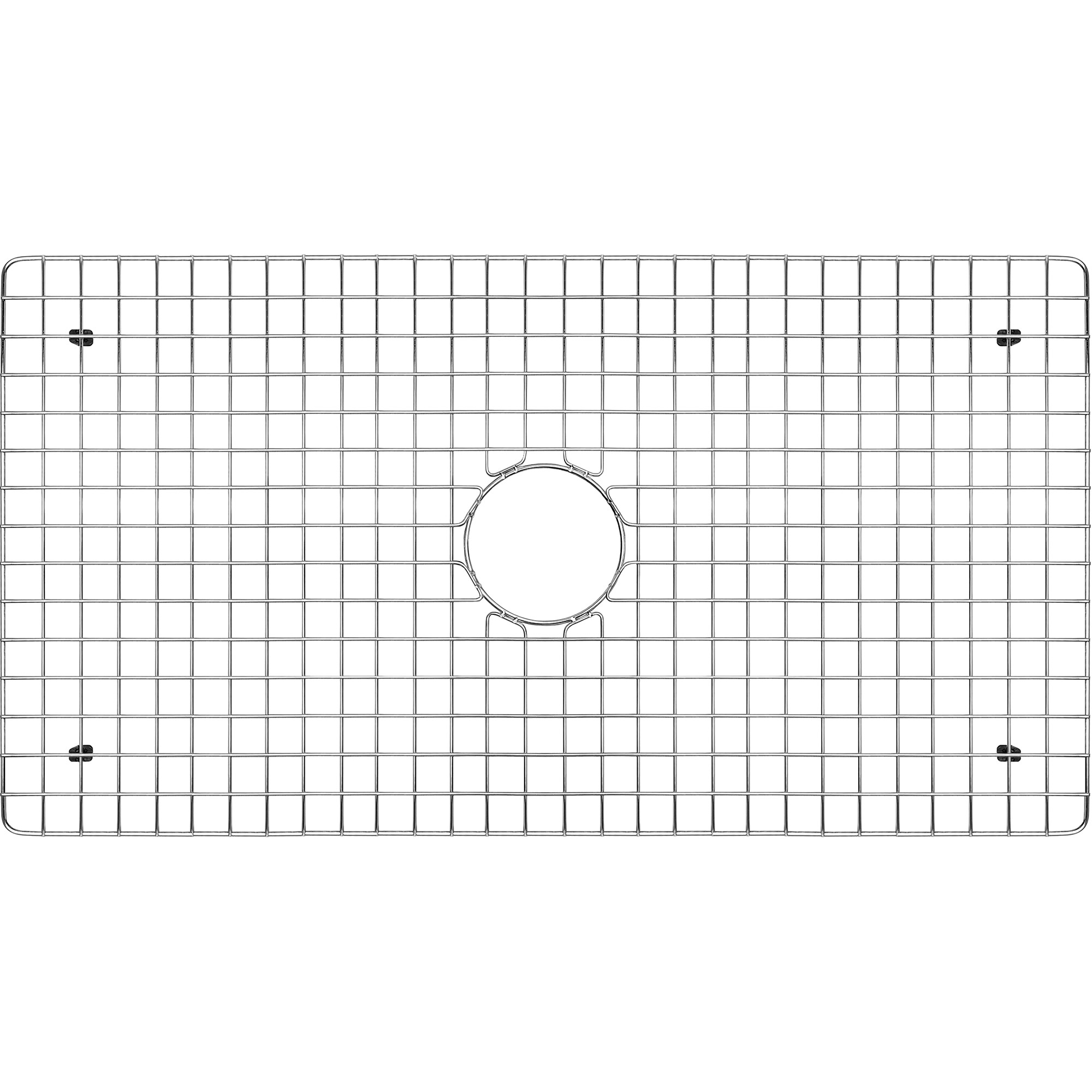 Photos - Kitchen Sink Steel Whitehaus WHNCMAP3321G Matching Grid for Model WHNCMAP3321 Stainless  Sink Accessories and Parts  Accessori 