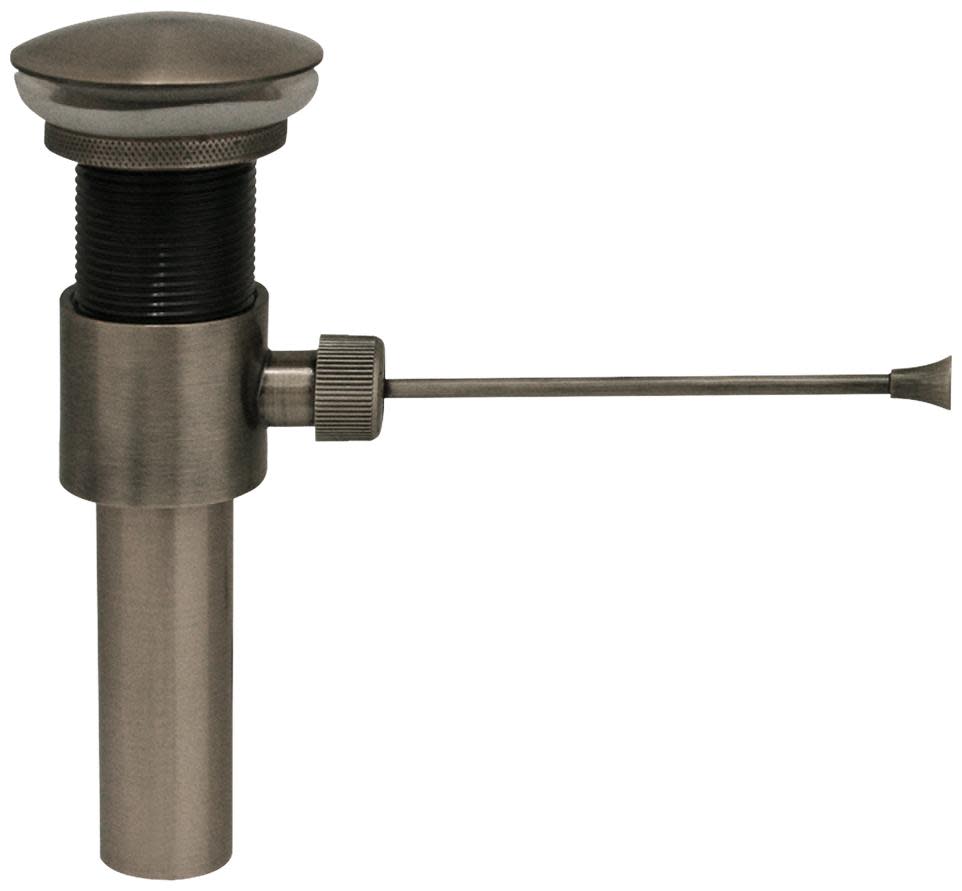 Photos - Pipe Trap NICKEL Whitehaus WHP314-1 Accessory Drain Assembly Brushed Sink Accessories and Parts Bathroom Sink Parts Drain Assemblies W