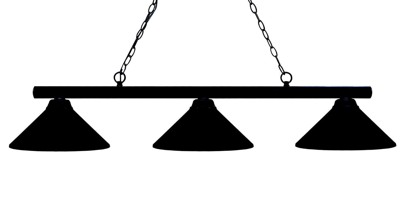 Photos - Chandelier / Lamp Sharp Z-Lite 155-3-MMB Shooter 3 Light Chandelier with Glass Shade Matte Black Indoor Lighting Chandeliers 155-3MB-MMB