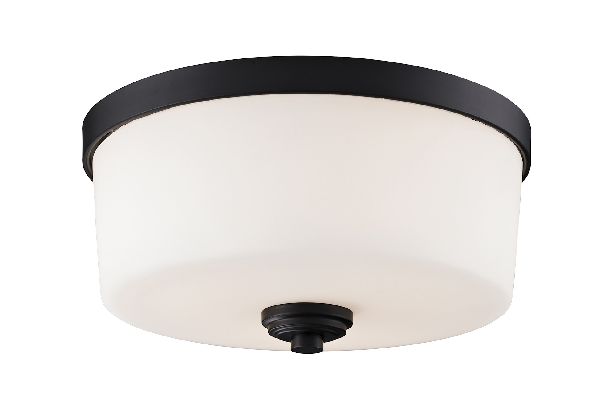 Photos - Chandelier / Lamp Arlington Z-Lite 220F3  3 Light 14" Wide Flush Mount Drum Ceiling Fixture Bronze Indoor Lighting Ceiling Fixtures Flush Mount 