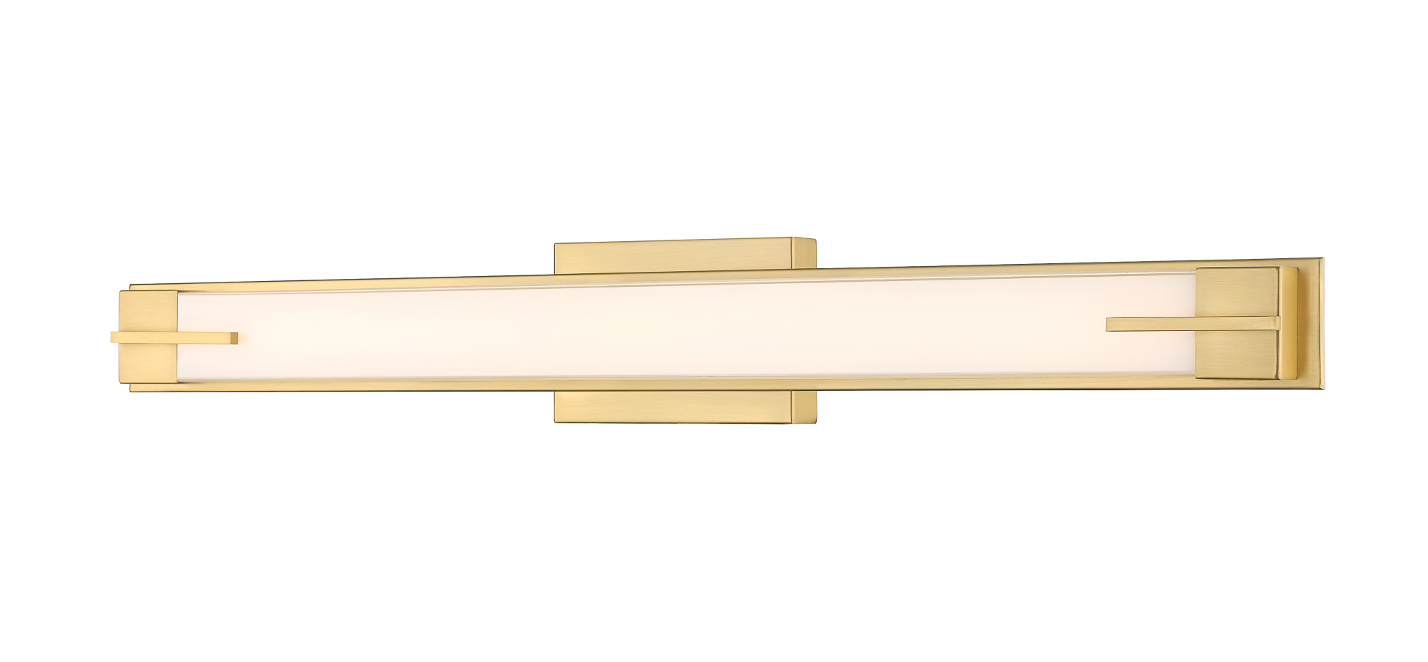 Photos - Chandelier / Lamp Z-Lite 4100-33W-LED Chase 33" Wide Vanity Light Modern Gold Indoor Lighting Bathroom Fixtures Vanity Light 4100-33W-MGLD-LED