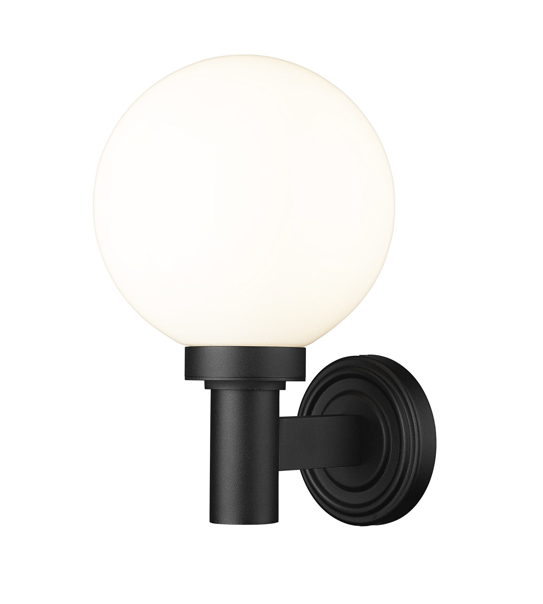 Photos - Floodlight / Street Light Yves Saint Laurent Z-Lite 597M Laurent 13" Tall Marine Grade Wall Sconce with Shade Black Outdoor Lighting Wall Sconces 597M-BK 