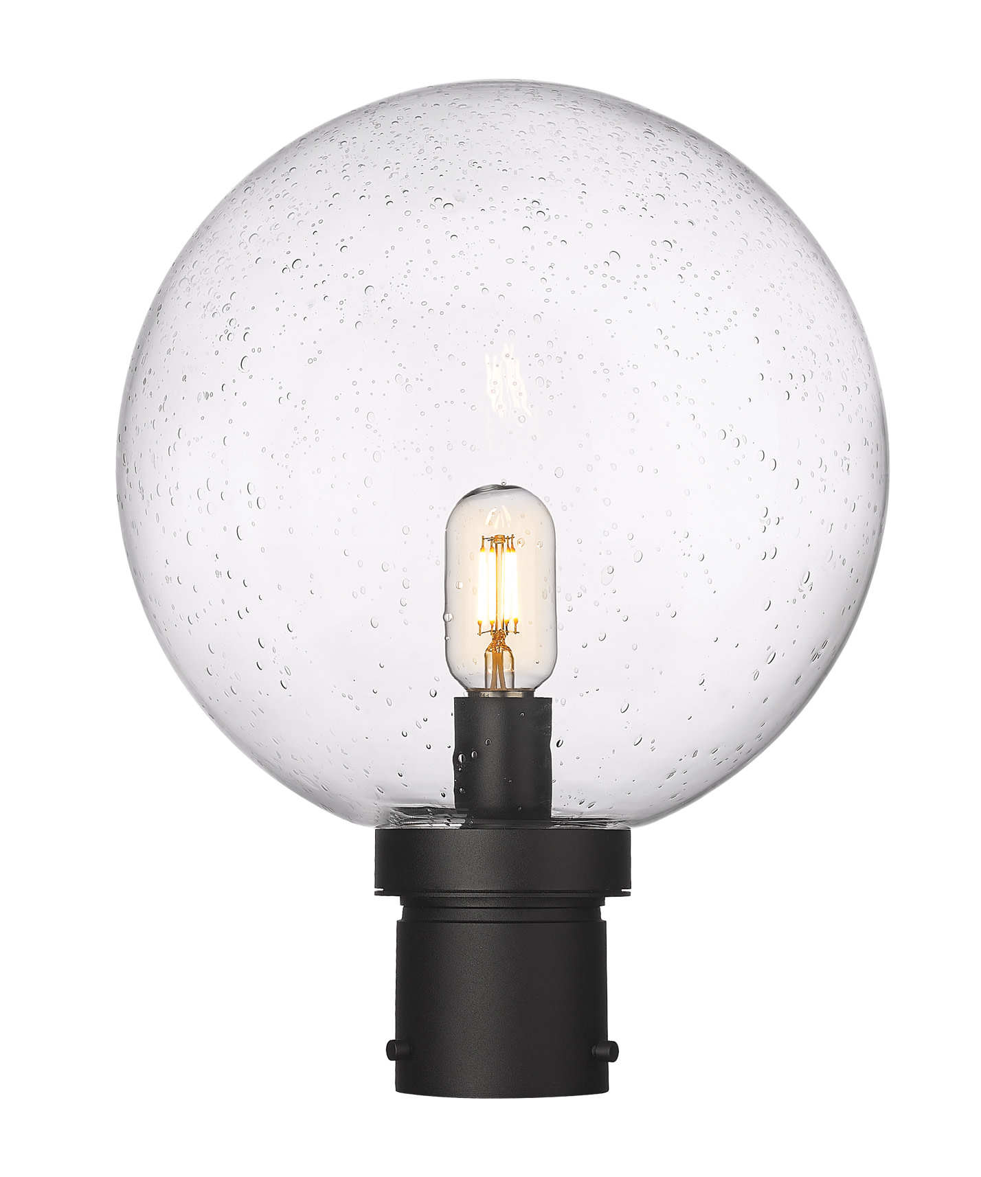 Photos - Floodlight / Street Light Yves Saint Laurent Z-Lite 599PHB Laurent 16" Tall Post Light Black Outdoor Lighting Post Lights Post Mount Post Lights 599PHB-BK 