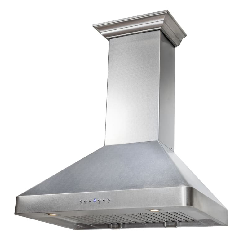 Photos - Cooker Hood Zline 8KF2S-30 120 - 400 CFM 30 Inch Wide 110V Outdoor Fingerprint Resistant Wall Mounted Range Hood with Baffle Filters Fin