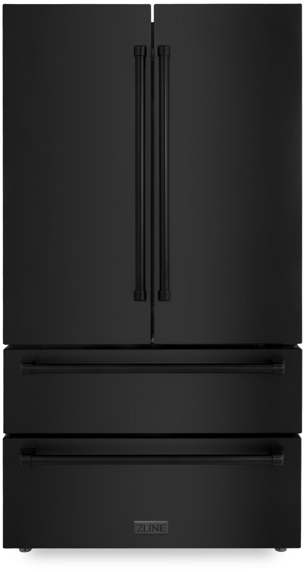 Photos - Fridge Zline RFM-36 36 Inch Wide 22.5 Cu. Ft. Energy Star Certified Fingerprint Resistant French Door Refrigerator with Ice Maker a 