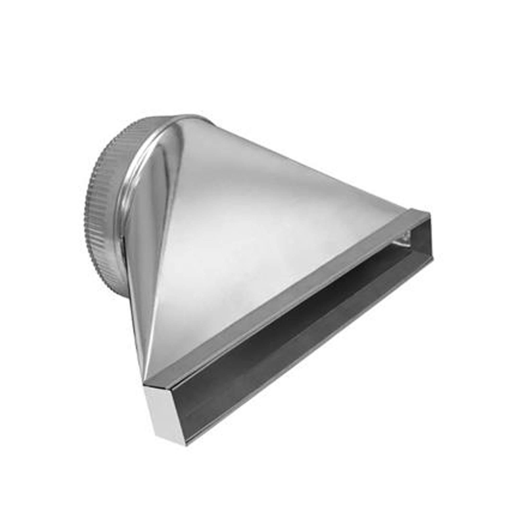 Photos - Nail / Screw / Fastener Zephyr AK00071 1-7/8 Inch x 19 Inch to 10 Inch Round Transition Cooking Appliance Accessories and Parts Range Hood Accessori 