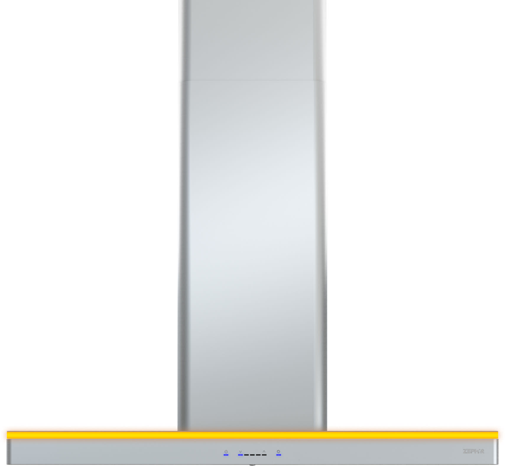 Photos - Cooker Hood Zephyr ZLU-M90C Luce Wall 290 - 600 CFM 36 Inch Wide Wall Mounted Range Hood with LED Accent Lighting Stainless Steel Cookin 