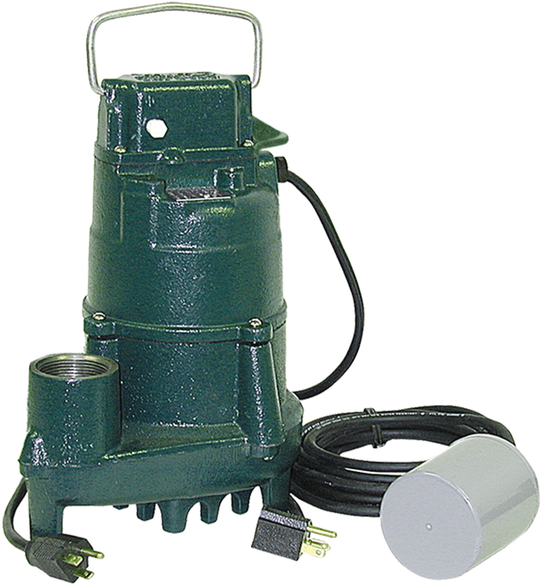 Zoeller 152-0017 Model 152 Float Switch Effluent Pump 0.40 HP 115V Green Pumps Sewage and Trash Pumps Effluent Pumps