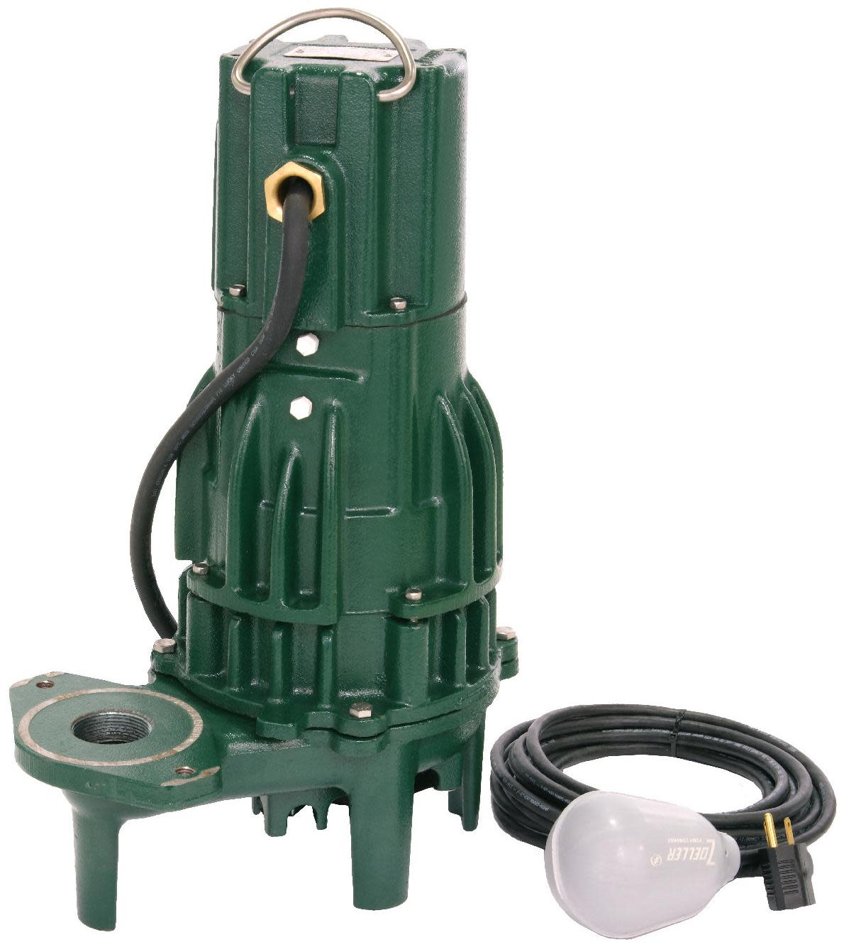 Zoeller 163-0034 Zoeller Model 163 Float Switch Effluent Pump 0.5 HP 115V Green Pumps Sewage and Trash Pumps Effluent Pumps