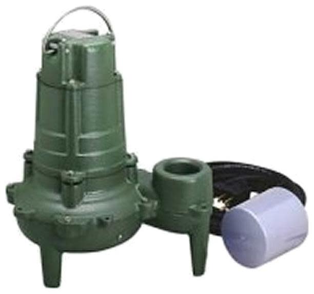 Zoeller 264-0005 4/10 HP Cast Iron Sewage Pump (2") with Tether Float Switch Pumps Sewage and Trash Pumps Sewage Pumps