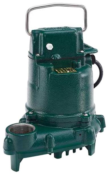 Zoeller 53-0004 3/10 HP Cast Iron Submersible Sump / Effluent Pump (Non-Automatic) (230V) Pumps Sewage and Trash Pumps Effluent Pumps