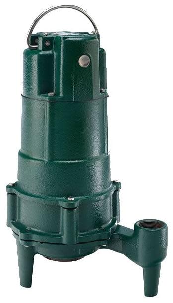 Zoeller 807-0002 1 HP Cast Iron Residential Grinder Pump (1-1/4") (Non-Automatic) Pumps Sewage and Trash Pumps Grinder Pumps