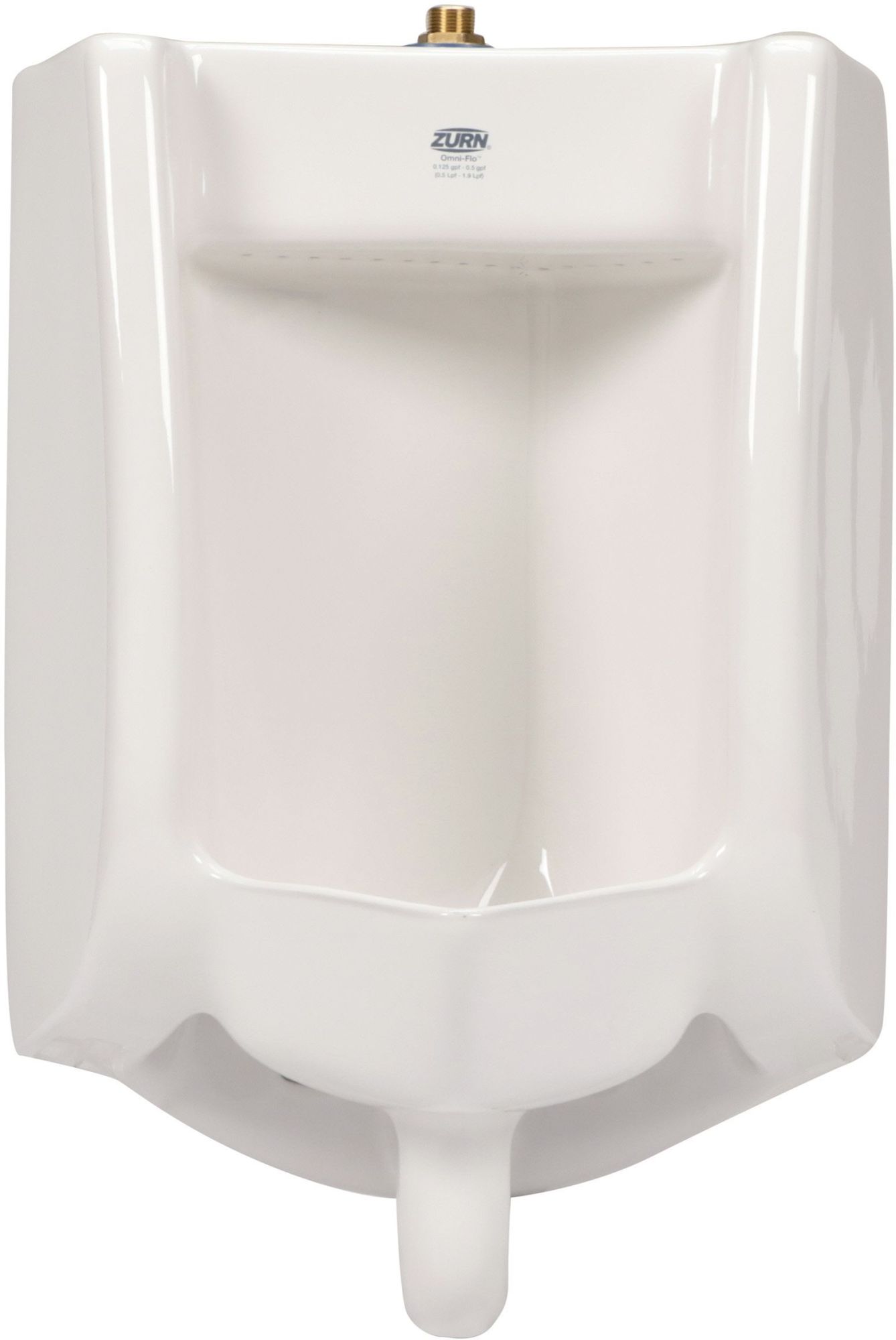 Photos - Urinal Zurn Z5755-U Omni-Flo Top Spud  - Less Flushometer White Toilets and Bidets s Wall Mounted s 