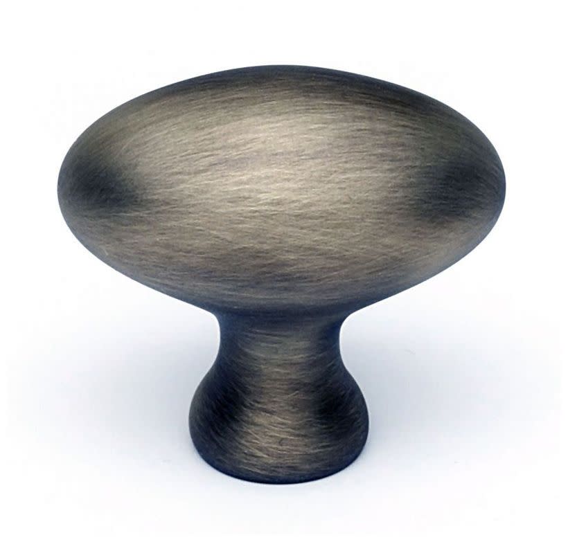 Alno A827-35 Contemporary 1-3/8" Oval Egg Farmhouse Solid Brass - Picture 2 of 11