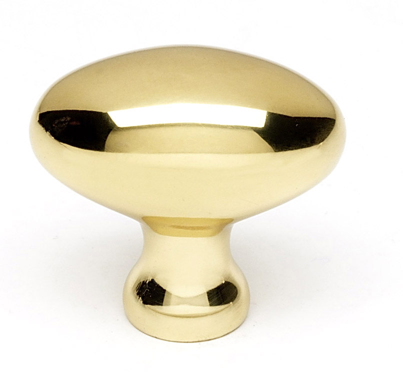 Alno A827-35 Contemporary 1-3/8" Oval Egg Farmhouse Solid Brass - Picture 11 of 11