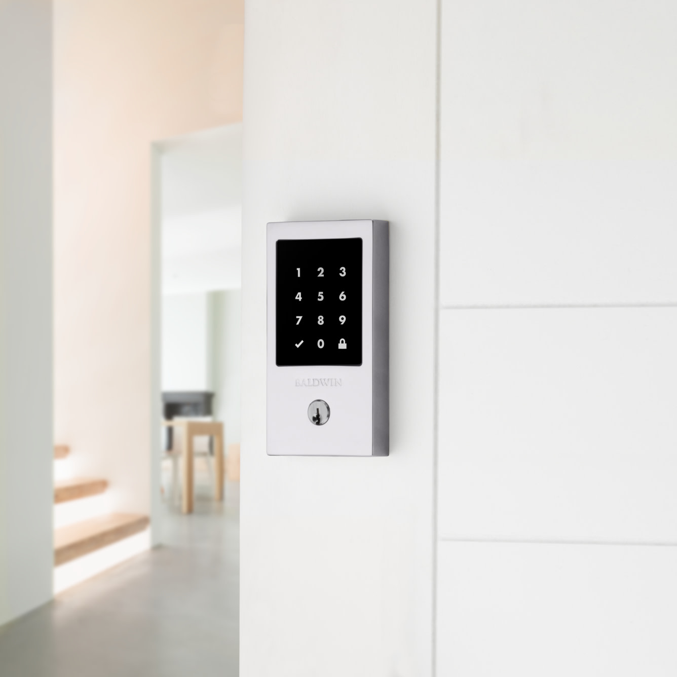 Baldwin 8225.ZW Touchscreen Minneapolis Z-Wave Deadbolt