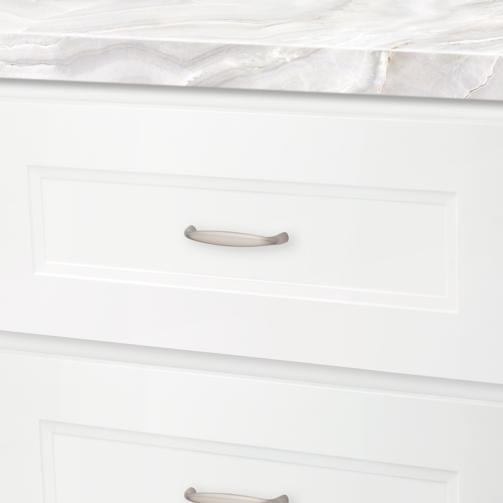 Baldwin 4480.BIN Oval 4" Center to Center Handle Cabinet Pull