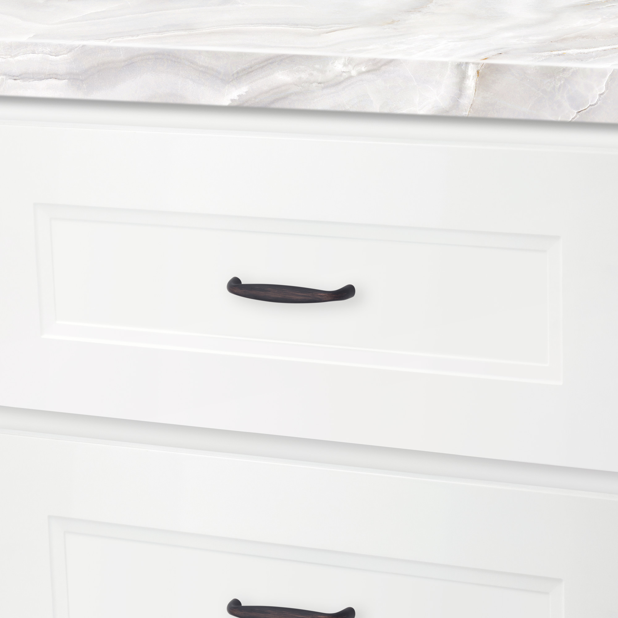 Baldwin 4480.BIN Oval 4" Center to Center Handle Cabinet Pull