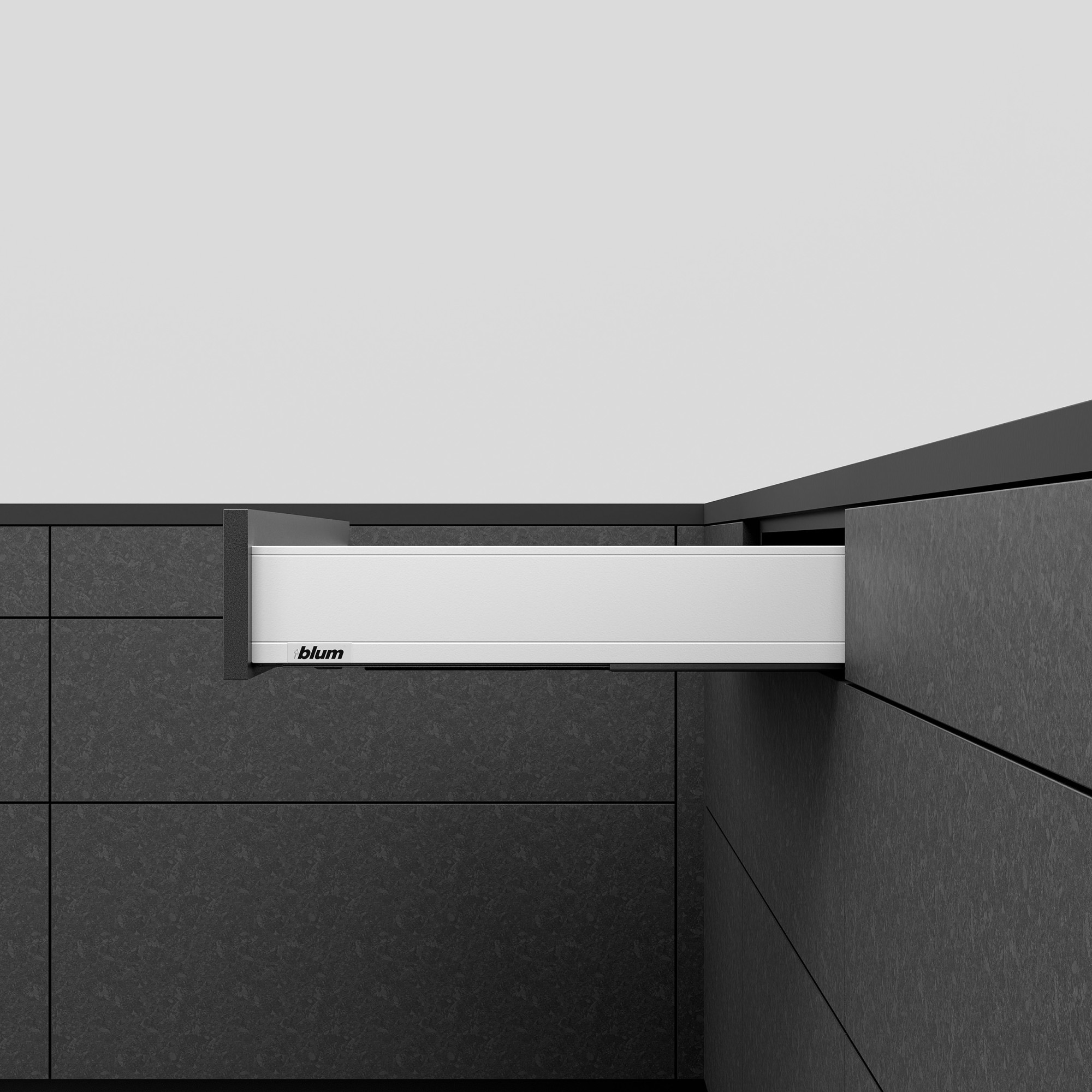 Blum 770M40S0S LEGRABOX 16″ L x 3-9/16″ H Full Extension