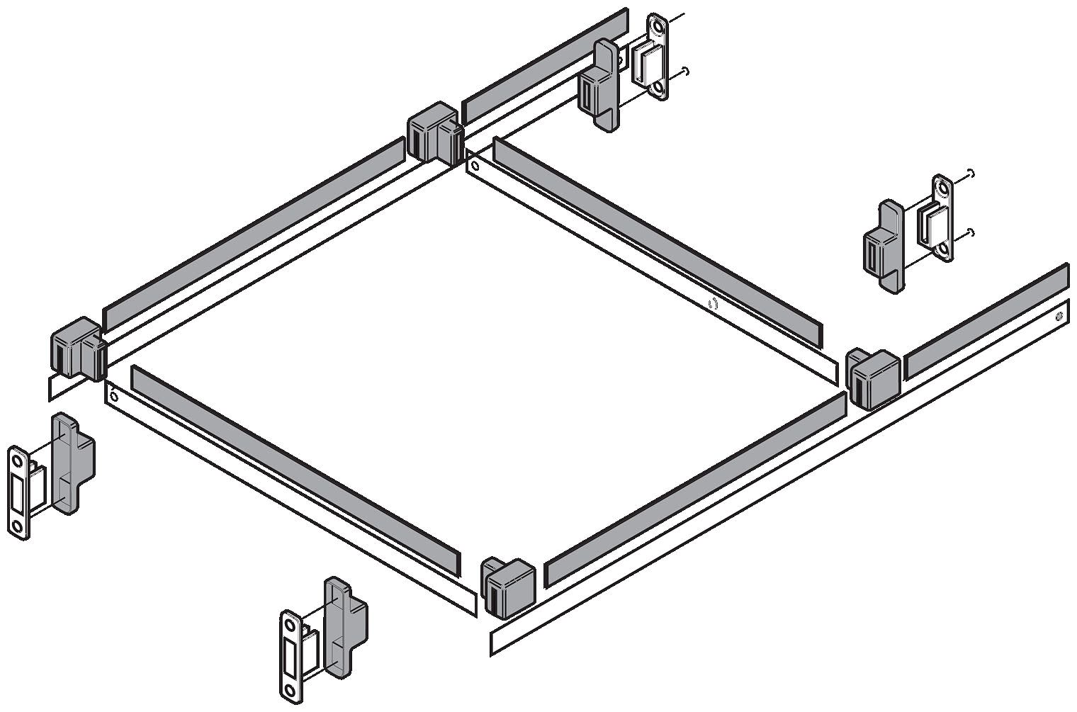 Blum ZRM.5500 TANDEMBOX METAFILE Hanging File Organization System