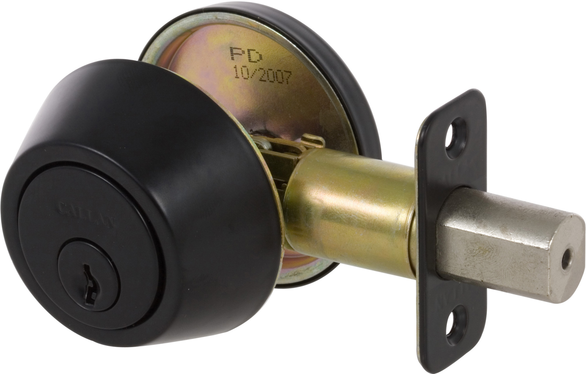 Callan KA2004 Single Cylinder Deadbolt Grade 3 Black for sale online eBay