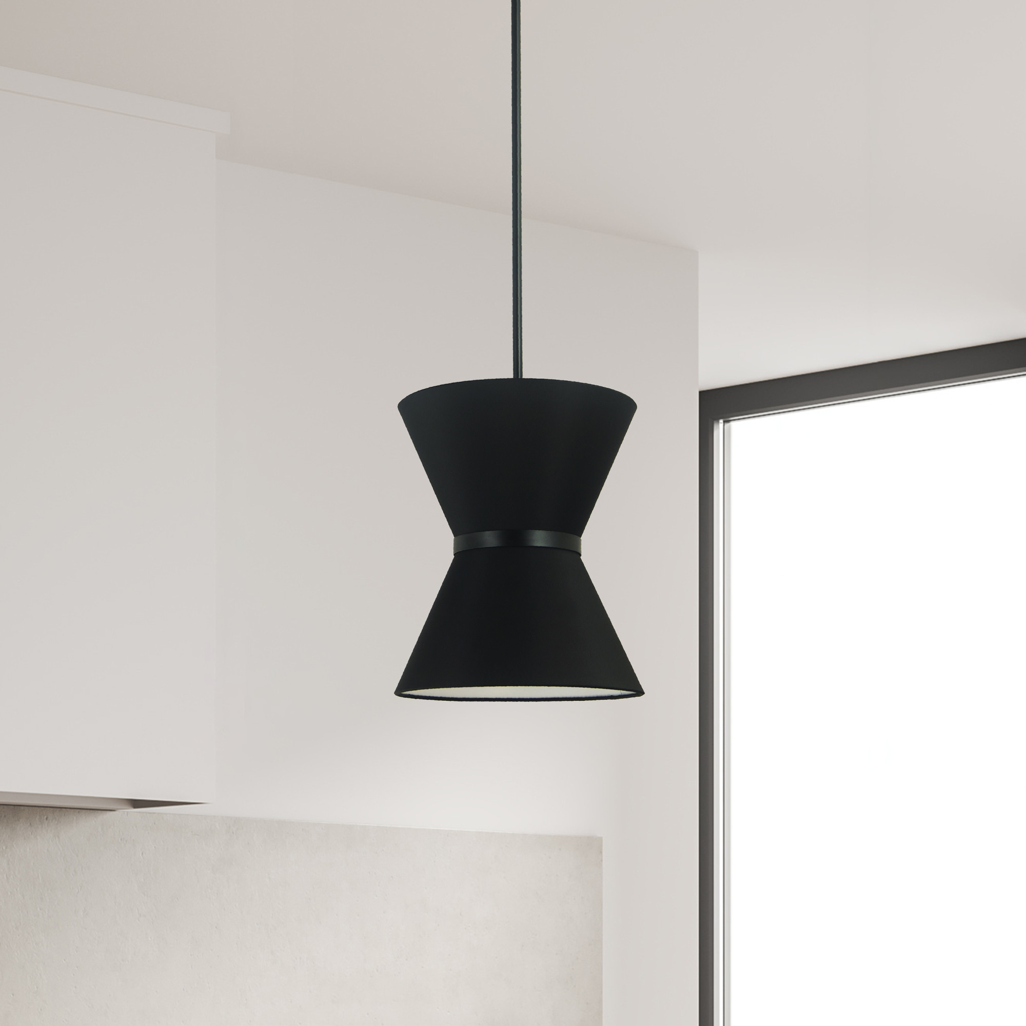 Dainolite CTN-121P Caterine 12"W Pendant - Gold - Picture 6 of 12