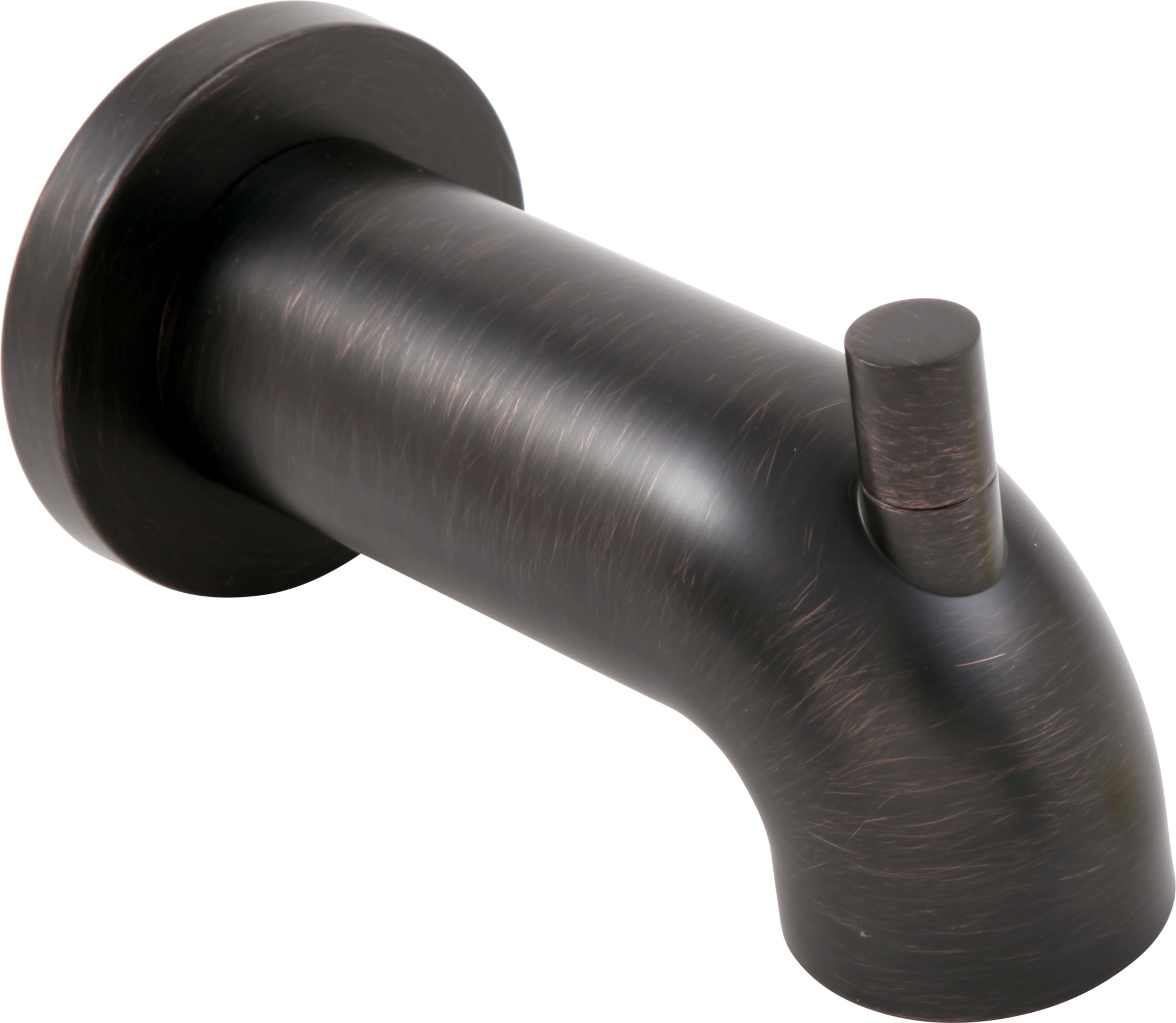 Delta Faucet RP73371 Trinsic Tub Spout – Chrome Finish, Slip-On Design, 6-1/8" Length, Pull-Up Diverter For 1/2" C.W.T.