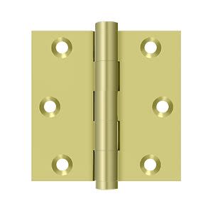 Deltana DSB3 3″ x 3″ Solid Brass Square Corner Plain Bearing
