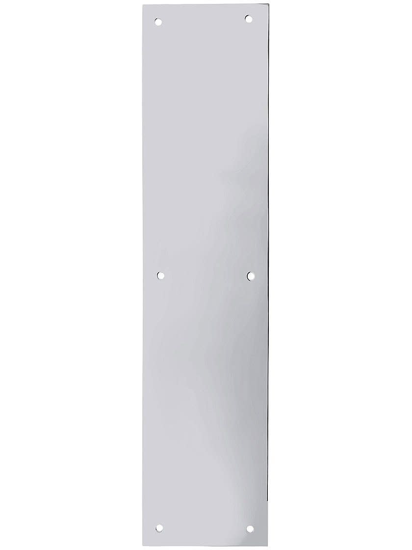 Deltana PP3515 Commercial 3.5" X 15" Solid Brass Framed Push