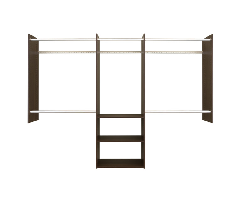 Easy Track RB1460 4 To 8 Foot Wide Deluxe Closet System