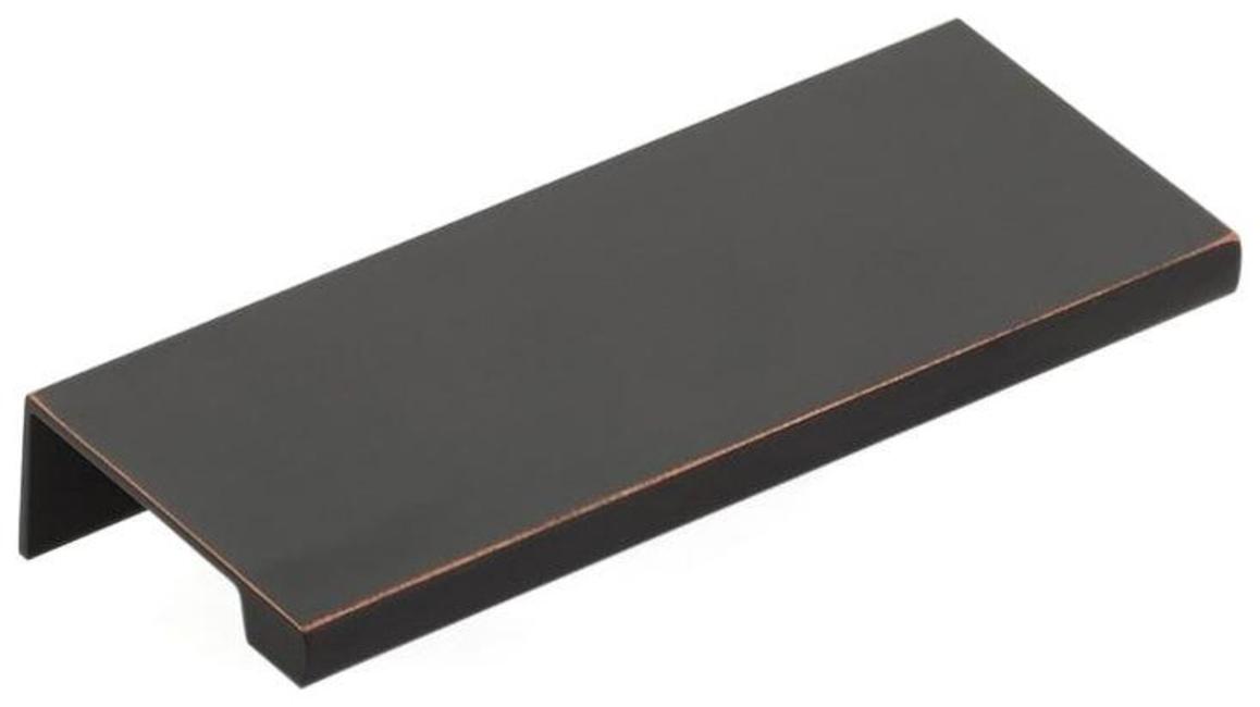 Tirador de gabinete Emtek 87100 Modern Edge 3" centro a centro - Imagen 5 de 8