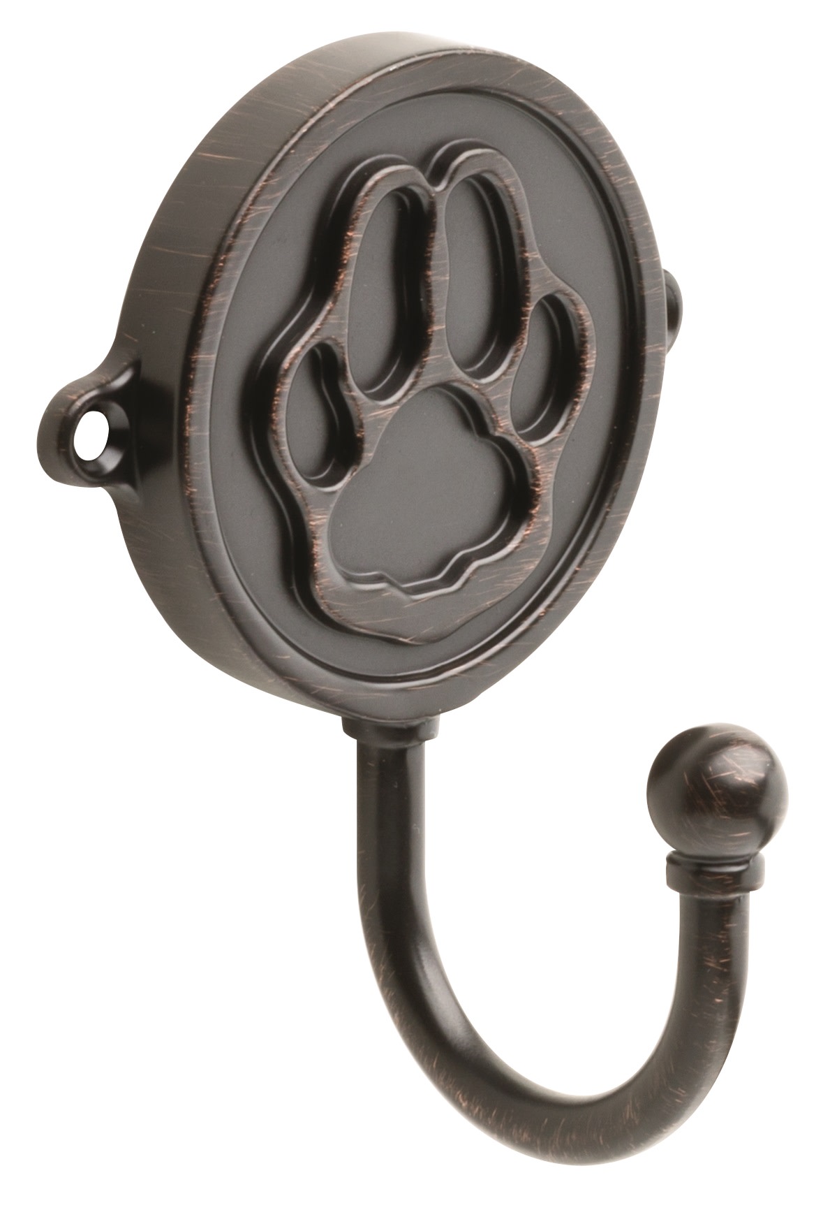 Franklin Brass FBPAWHK-C Bronze Single Prong Coat & Hat Hook
