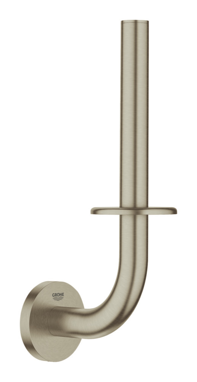 Grohe 40 385 1 Essentials Wall Mounted Hook Toilet Paper Holder - Picture 8 of 10