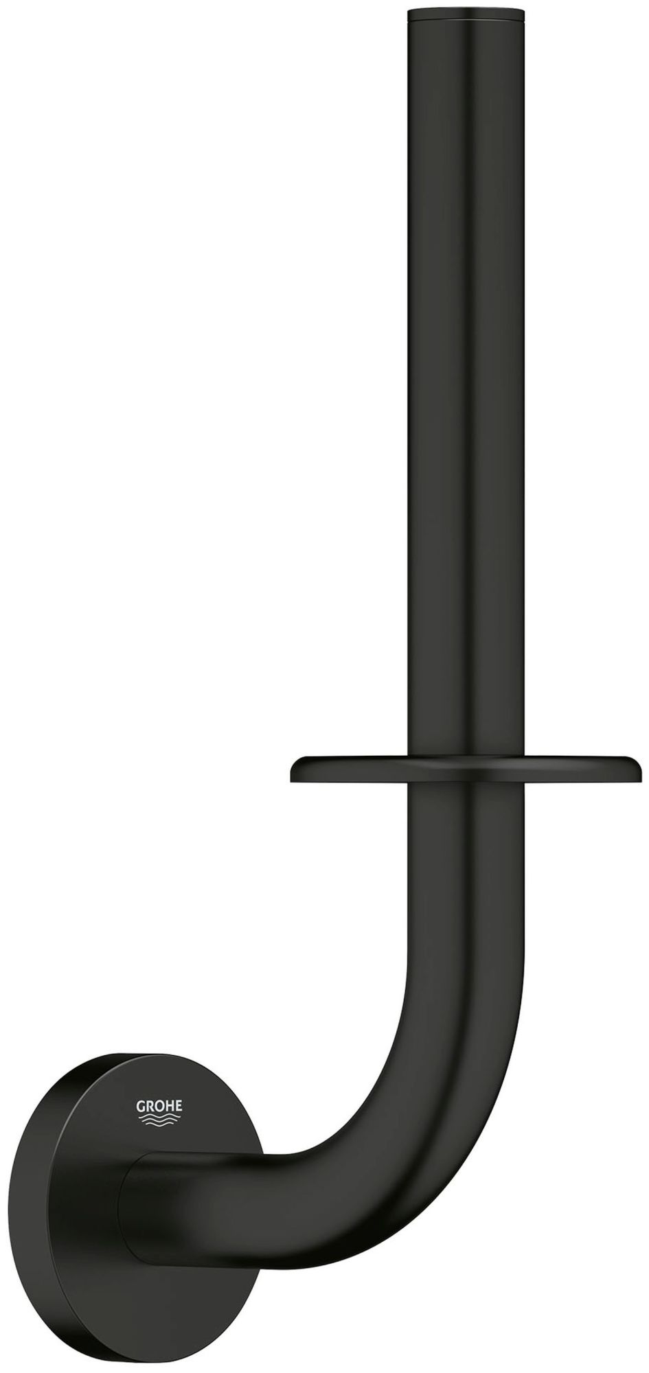 Grohe 40 385 1 Essentials Wall Mounted Hook Toilet Paper Holder - Picture 10 of 10