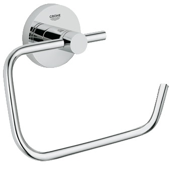 Grohe 40 689 1 Essentials Wall Mounted Euro Toilet Paper Holder - Picture 8 of 8