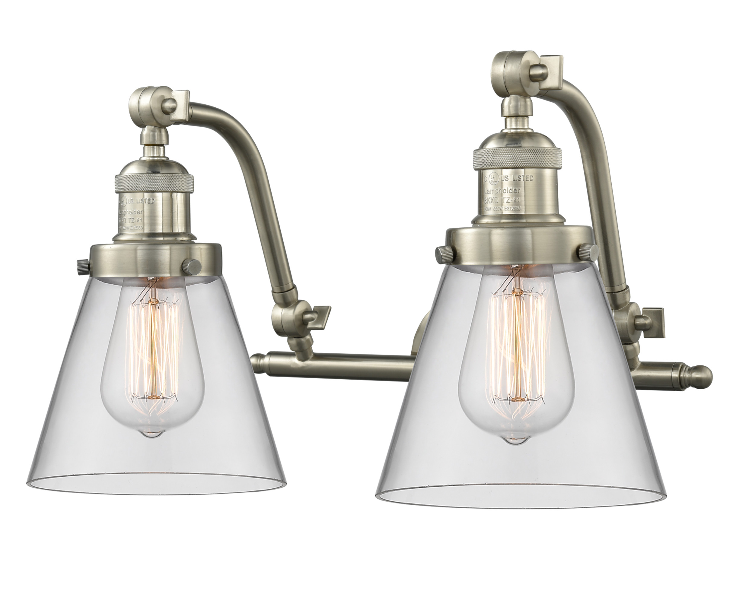 Innovations Lighting 515-2W vendre Petit Cône Petit Cône 2 Lumières 18