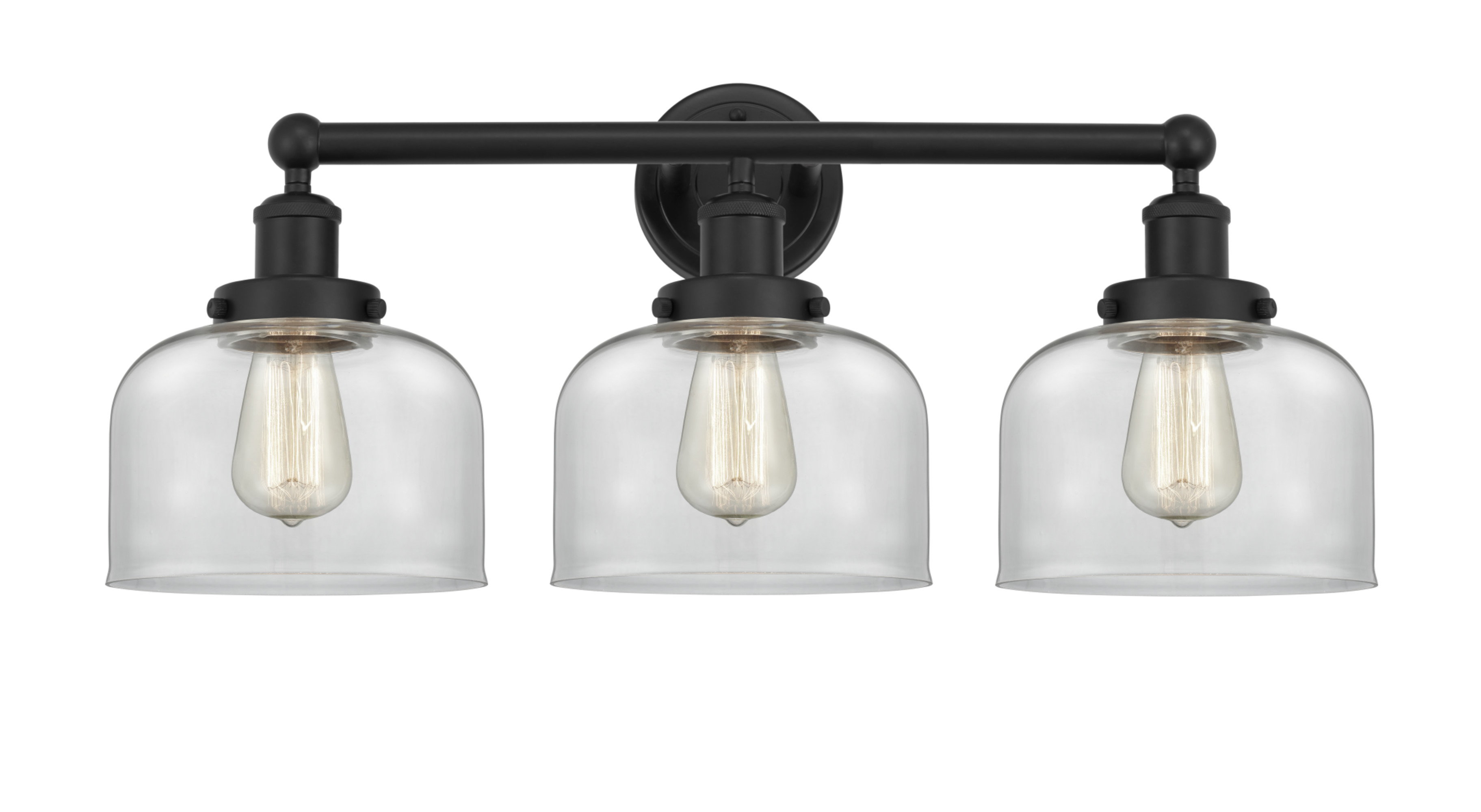 Innovations Lighting 616-3W-10-25-L Bell Vanity officiel Bell 3 Light 25
