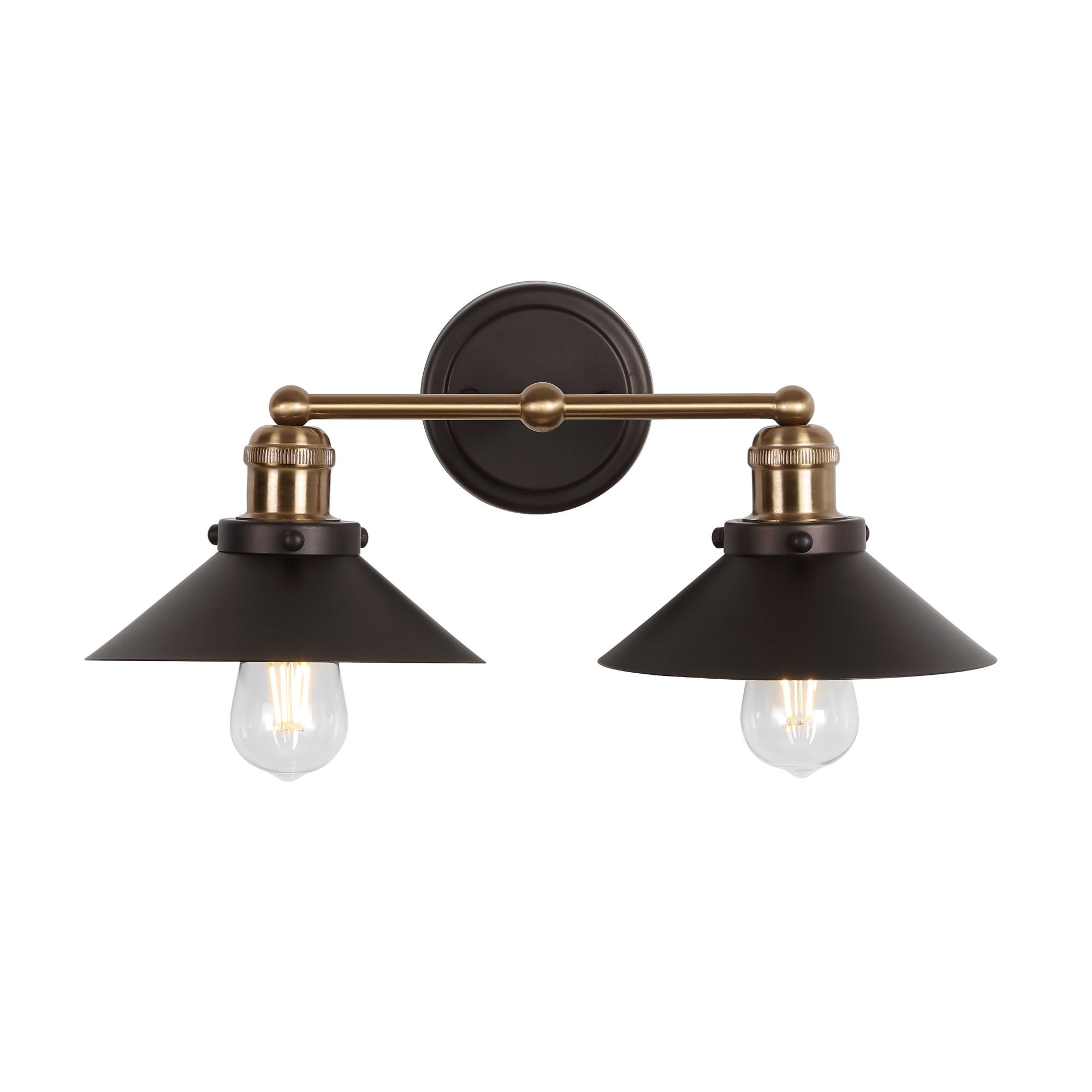 JONATHAN Y Lighting JYL7427 July 2 Light 18″W LED Vanity Light