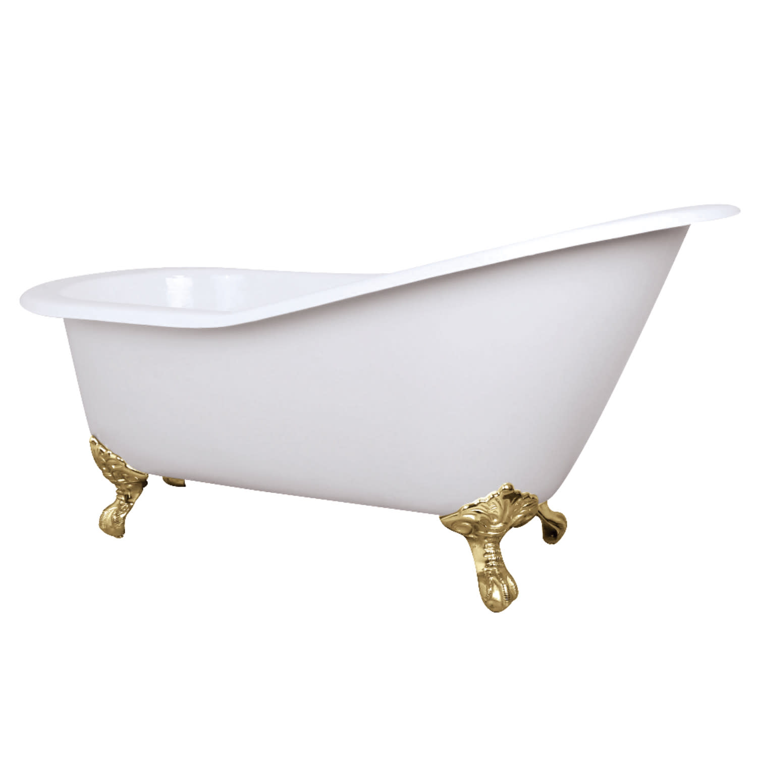 Kingston Brass NHVCTND653129B Aqua Eden 62" Clawfoot Cast Iron - Picture 4 of 6