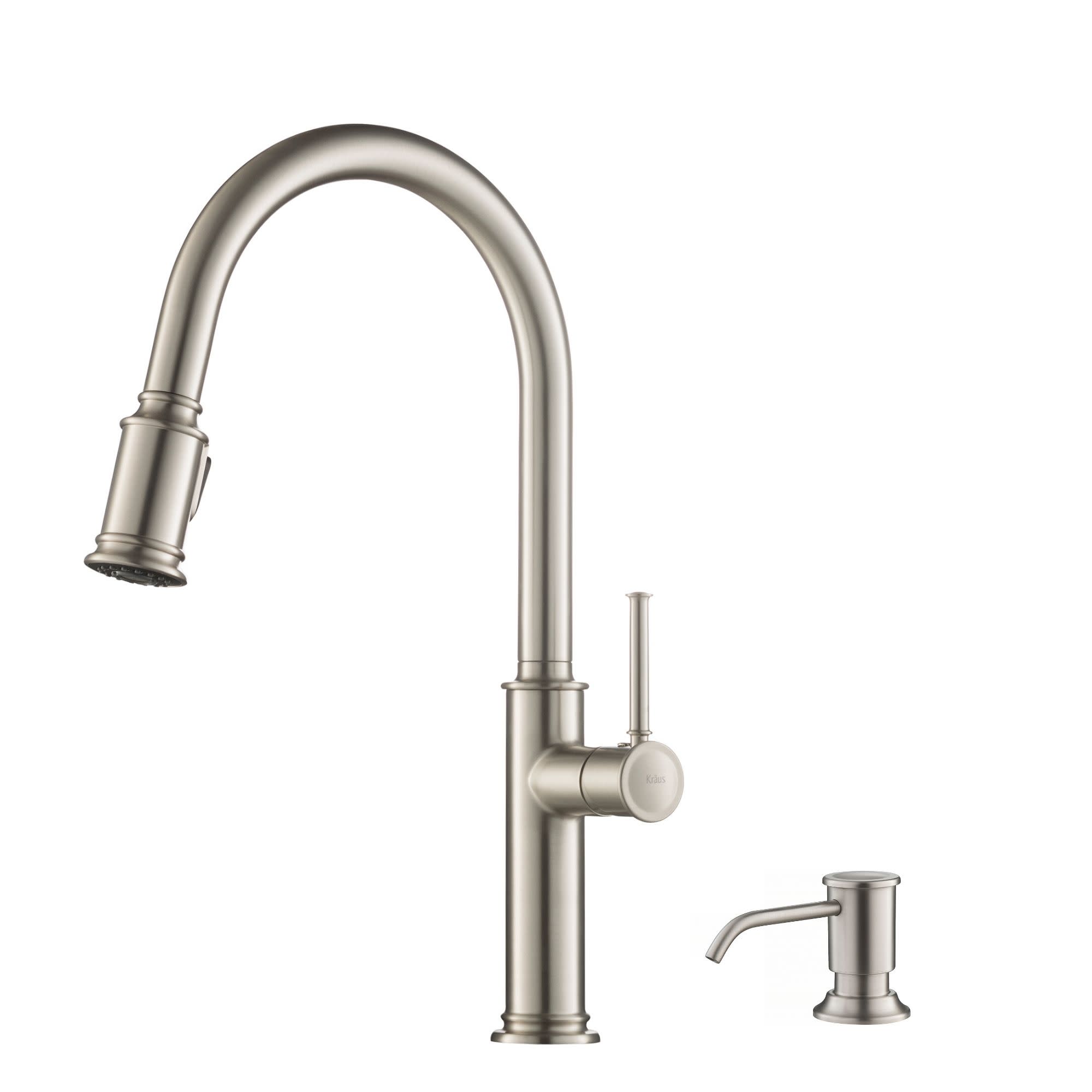 Kraus KPF-1680-KSD-80 Sellette 1.8 GPM 1 Hole Pull Down Kitchen