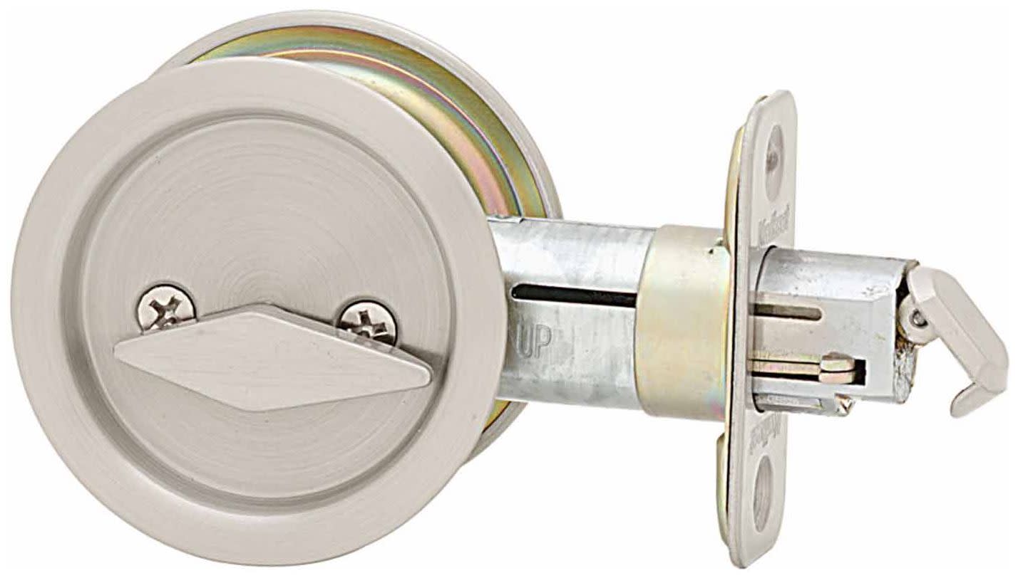 Kwikset 335 Round Privacy Bed/Bath Pocket Door Lock