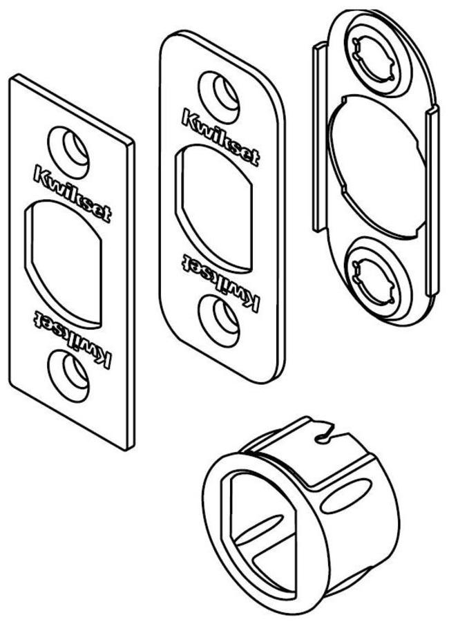 Kwikset 81844 RC/SC/DI 6-Way Deadlatch Service Kit