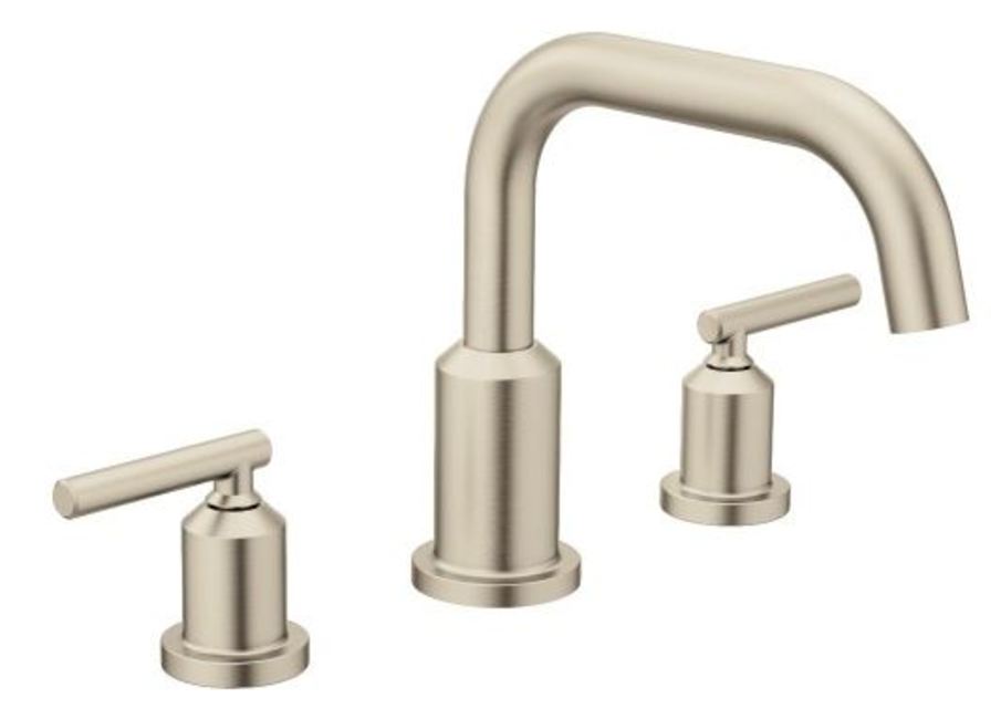Moen T961 Gibson Amplia Montada en Cubierta Romana Relleno Borde - Imagen 2 de 3
