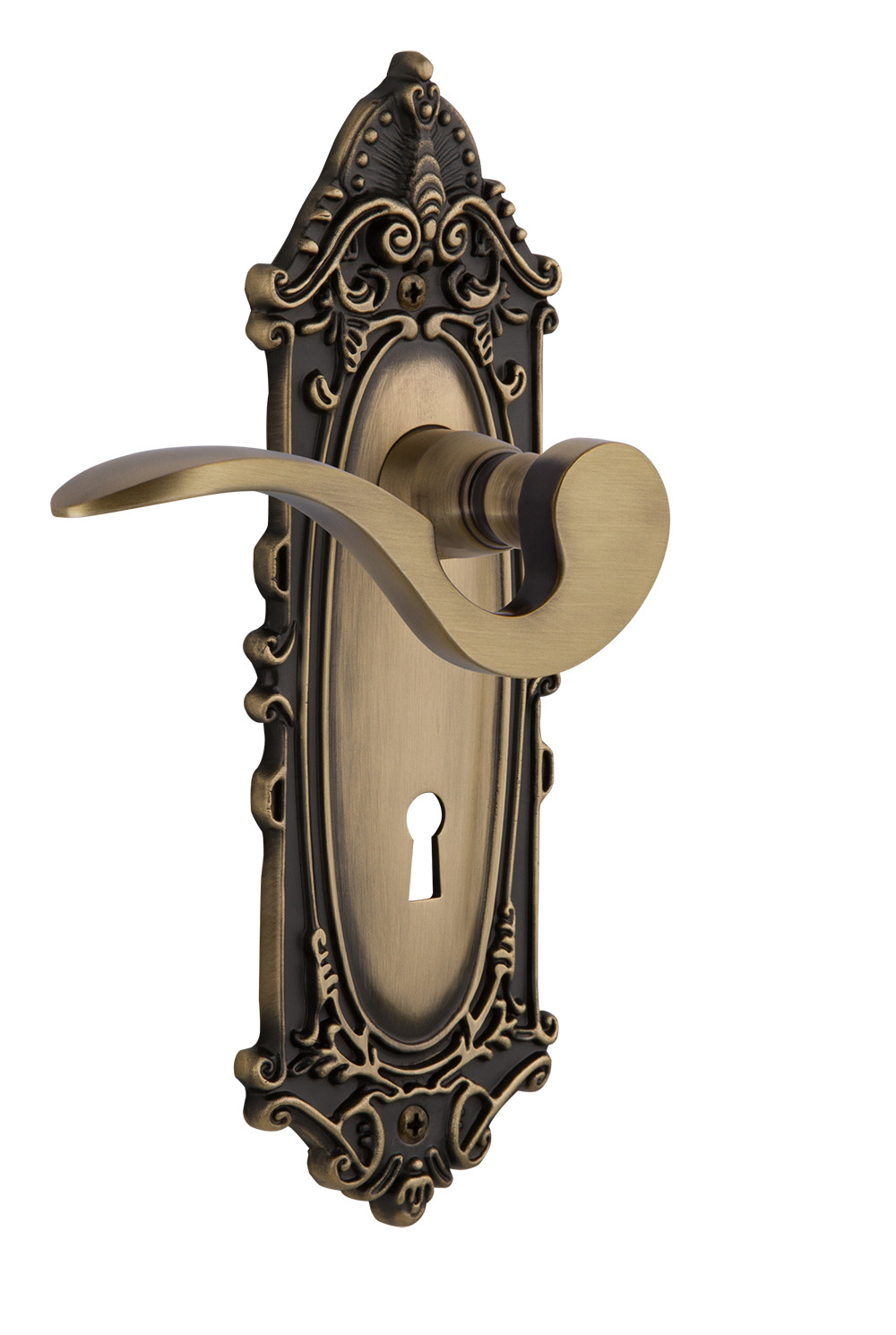 Nostalgic Warehouse VICMAN_PRV_238_KH Manor Privacy Door Lever