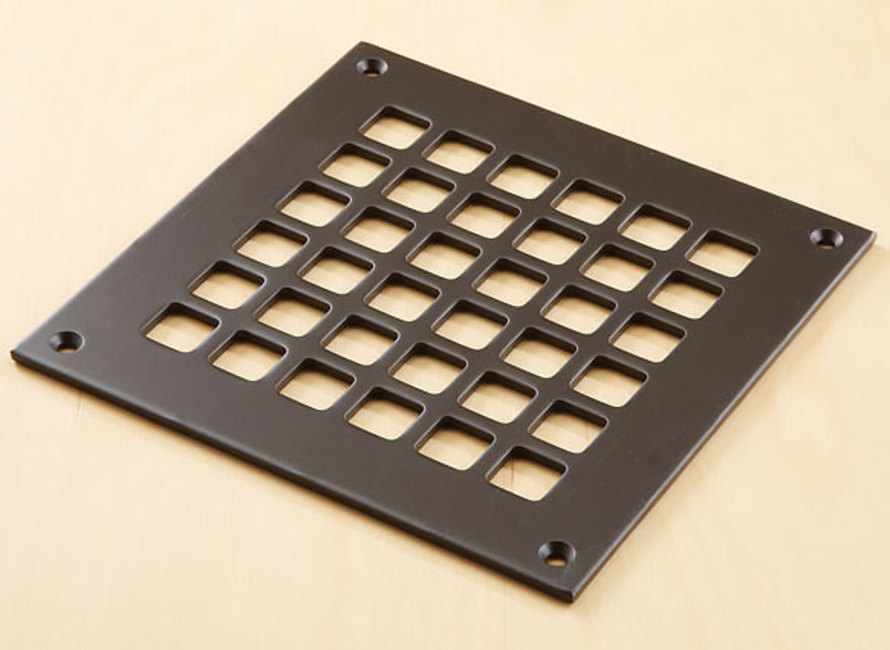 Reggio Registers G808-SH Grid Series 6" x 6" Grille - Picture 4 of 5
