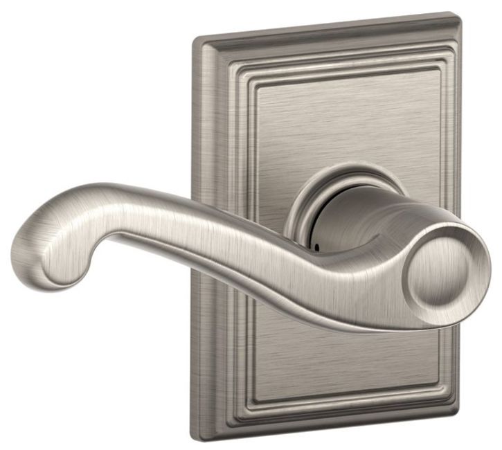 Schlage F10-FLA-ADD Flair Passage Door Lever Set - Bild 11 von 11