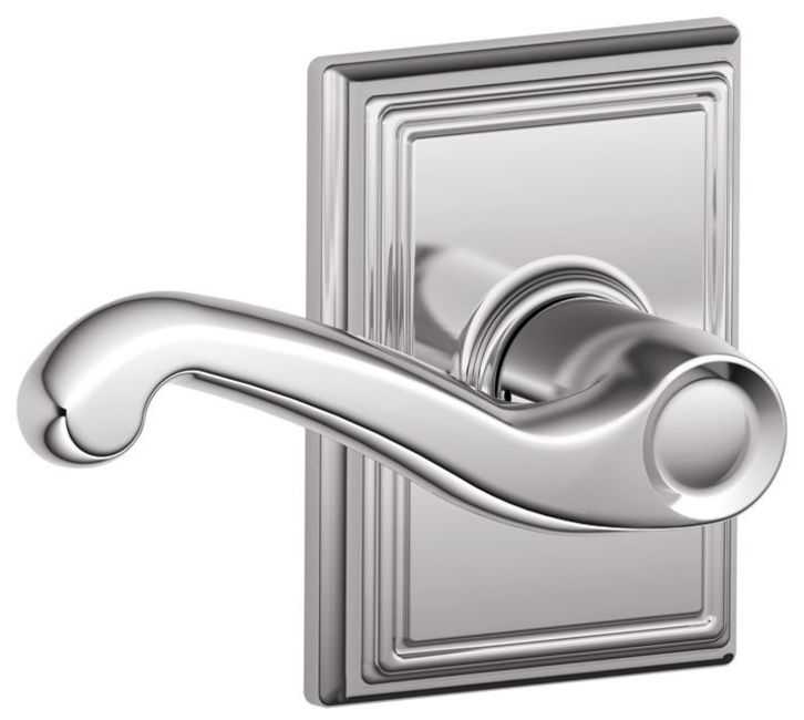 Schlage F10-FLA-ADD Flair Passage Door Lever Set - Bild 10 von 11