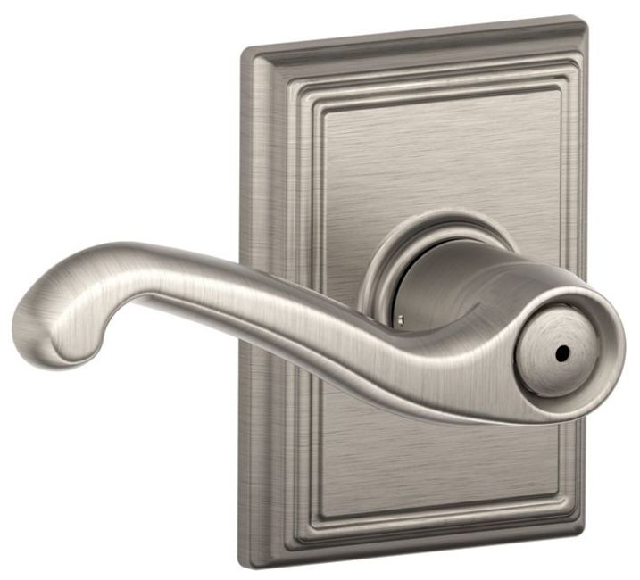 Schlage F40-FLA-ADD Flair Privacy Door Lever Set - Bild 10 von 10