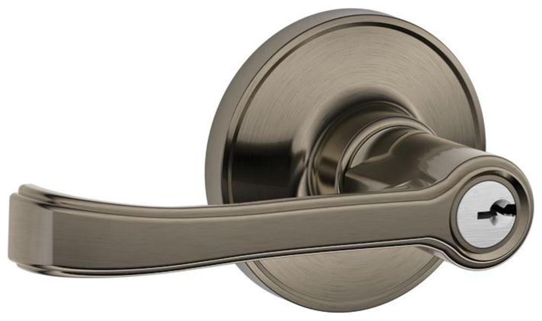 Schlage J54-TOR Torino Single Cylinder Keyed Entry Door Lever Set