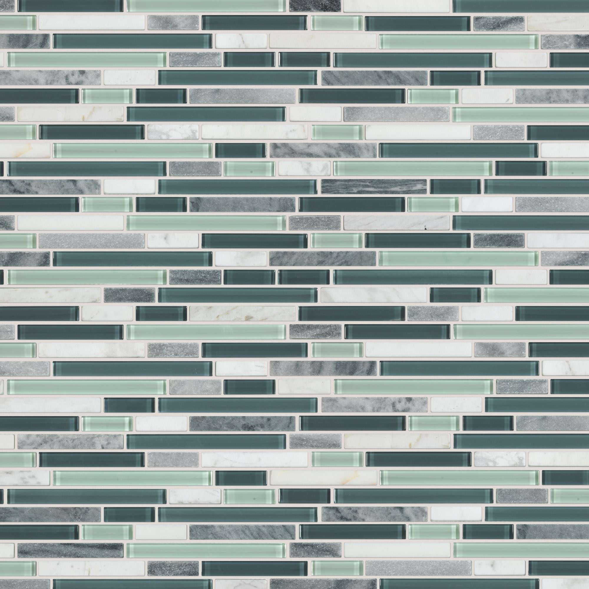Shaw CS35X Awesome Mix Linear Mosaic - 11-15/16" x 11-15/16" - Picture 20 of 20